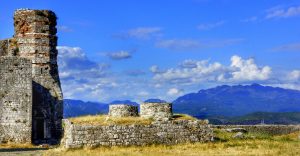 Castello a Scutari in Albania